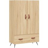 vidaXL Visoka komoda boja hrasta 69 5 x 31 x 115 cm konstruirano drvo Cijene