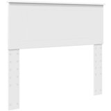  Uzglavlje s uzglavljem Sjajno bijelo 100 cm Konstruirano drvo | shoptok.hr