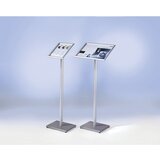 eurokraft basic Informacijsko stojalo, vodoravni format višine 1080 mm / pokončni format višine 1110 mm, za format DIN A3 | Shoptok.si