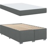 vidaXL Konstrukcija postelje Drugo Temno siva 120 x 190 cm blago | Shoptok.si