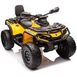 Lean Toys Licencirani 2-sedežni ATV štirikolesnik Can-Am Outlander 4x4 rumena | Shoptok.si