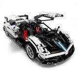  Auto na daljinsko upravljanje i sastavljanje Pagani Huayra 1:8 RASTAR - 2892 elemenata - bijeli Cijene