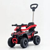  Kvad guralica za decu sa ručkom 2u1 ATV- Crvena Cene