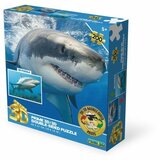  Puzzle 3d 200 pcs sharks 46x31cm 37590 ( 114/37590 ) Cene