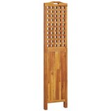 Sobna pregrada s 3 panela 121,5x2x180 cm masivno bagremovo drvo | shoptok.hr