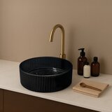 REA Bath Nadgradni umivaonik Rea Ingrid 36 Black | shoptok.hr