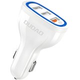 Dudao auto punjač Quick Charge Quick Charge 3.0 QC3.0 2.4A 18W 3x USB (R7S) - Bijela KP14092 Cene