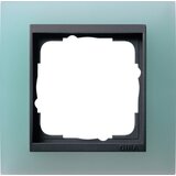 Gira pokrivni okvir 1gang neprosojen mint 021185, (20891239) | Shoptok.si