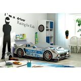  Drveni dječji krevet AUTO 160x80cm - crveni | shoptok.hr