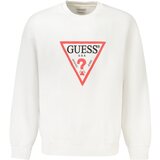 Guess Jeans SWEATSHIRT WITHOUT ZIP MEN WHITE Cene