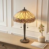 Endon 112184 - Stona lampa Tiffany HUTCHINSON 2xE27/10W/230V prečnik 40 cm | Eponuda.com