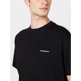 Carhartt WIP Majica črna / bela | Shoptok.si