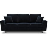 Cosmopolitan Design Tamno plava baršunasti sklopiva/s prostorom za odlaganje sofa 235 cm Kyoto – | shoptok.hr