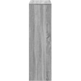 Pregrada regal za knjige 3 razina sonoma 99x29x99 cm drveni | shoptok.hr