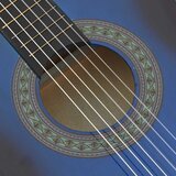  8-dijelni set klasične gitare za početnike plavi 3/4 36" | Eponuda.ba