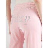 Juicy Couture Hlače 'Tina' roza / srebro | shoptok.hr