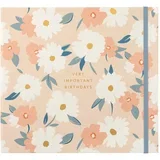 Zvezek za rojstne dneve 6 str. Pink Daisy –