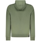  Muška dukserica s patentnim zatvaračem vojne akademije, zelena | shoptok.hr