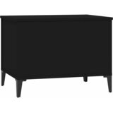  Stolić za kavu crni 60 x 44,5 x 45 cm od konstruiranog drva | shoptok.hr