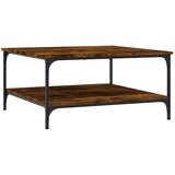  Stolić za kavu boja hrasta 80 x 80 x 40 cm konstruirano drvo | shoptok.hr