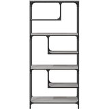  Regal za knjige boja sivog hrasta sonome 81x36x176 cm konstruirano drvo | shoptok.hr