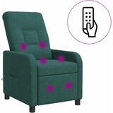  Krevetna stolica za masažu Tamnozelena Tkanina | shoptok.hr