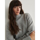 Reserved - Haljina od žerseja s remenom - light grey | shoptok.hr