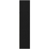  3-delni omarica za TV, nameščena na steni, črna, inženirski les, (22012342) | Shoptok.si
