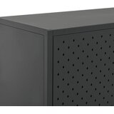 Komoda antracit 75 x 35 x 75 cm čelična | shoptok.hr