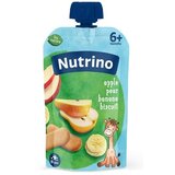 Nutrino voćna kaša jabuke, kruške i banane, sa dodatkom keksa i vitamina c, 6+, 100g | ePonuda.com
