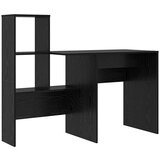 vidaXL Stol Crni hrast 131.5 x 50 x 106.5 cm Konstruirano drvo | shoptok.hr