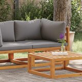  Modularna kutna sofa i tamnosivi jastuci masivno bagremovo drvo | shoptok.hr