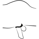 You2Toys kletka za penis z vtičem za penis (črna) | Shoptok.si