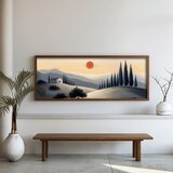 WALLXPERT FAH005-150 Multicolor Decorative Framed MDF Painting | Eponuda.com