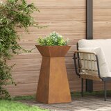 vidaXL Stalak za biljke Čelik otporan na vremenske uvjete 35 x 35 x 73 cm | shoptok.hr