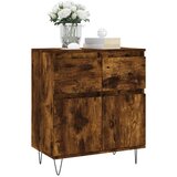  Komoda boja dimljenog hrasta 60 x 35 x 70 cm konstruirano drvo | shoptok.hr