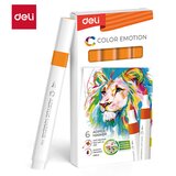 Deli MARKER AKRILNI NARANDŽASTI 23 COLOR EMOTION EC193A-Orange | Eponuda.com