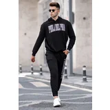 Madmext Men's Black Tracksuit 5284