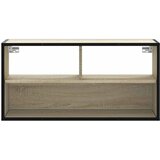  TV ormarić Sonoma hrast 80x31x39,5 cm Konstruirano drvo i metal | shoptok.hr