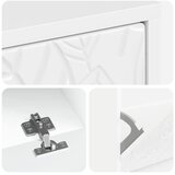  Ormar za cipele DELFT 78 x 24 x 103 cm Konstruirano drvo - Bijela visokog sjaja | shoptok.hr