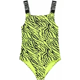 Calvin Klein Swimwear Jednodijelni kupaći kostim 'Intense Power ' limeta / crna