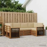  Set vanjskih sofa 5 kom. Prirodna | shoptok.hr