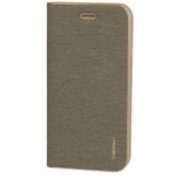  Premium preklopna torbica Samsung Galaxy S22 Ultra 5G - siva z zlatim robom Cene
