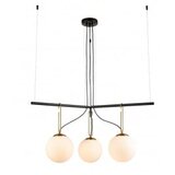 Vesta 409 visilica 3*E14 crna/mesing | ePonuda.com