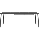 vidaXL Vrtni stol antracit 200 x 100 x 72 cm od čelične mreže | shoptok.hr