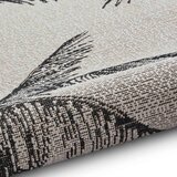 Think Rugs Črna/kremno bela zunanja preproga 120x170 cm Miami – | Shoptok.si