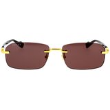 Gucci Sončna očala GG1221S 002 Pozlačena | Shoptok.si