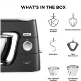 Kenwood KVC85.004BK Titanium Chef Baker Kuhinjski robot s tehtnico in casovnikom | Shoptok.si