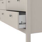 Tvilum Sivo-bež komoda 159x80x38 cm Madrid – | Shoptok.si