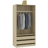  Ormar boja hrasta sonome 100 x 50 x 200 cm konstruirano drvo | shoptok.hr